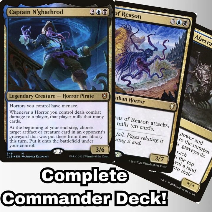 Mtg Custom Commanders Ready to Play Custom Commander Decks! - Moonveil Games