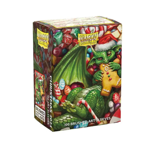 Dragon Shield: Art: Brushed: Christmas 2024 Moonveil Games