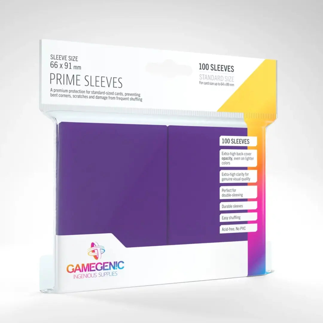 GameGenic Prime - Standard Size - 100 Pack - GameGenic Card Moonveil Games GameGenic Prime - Standard Size - 100 Pack - GameGenic Card Moonveil Games