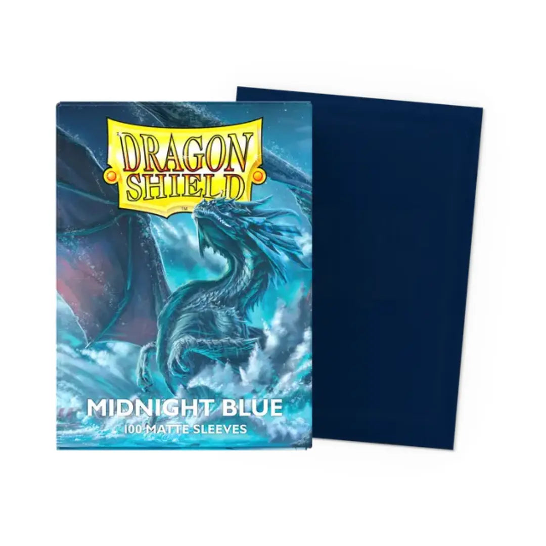 Dragon Shield Midnight Blue - Matte Sleeves Moonveil Games