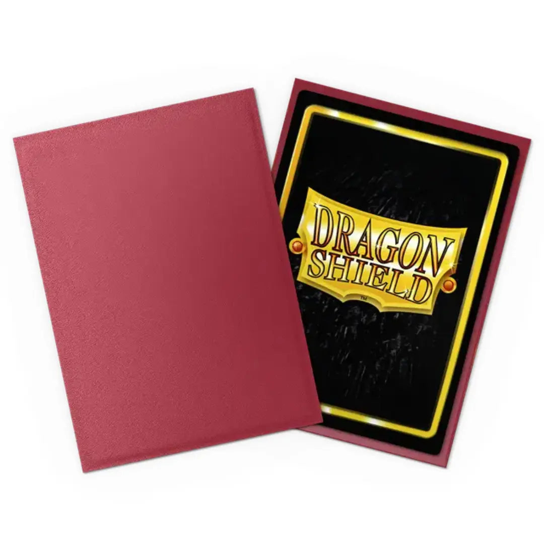 Dragon Shield - Blood Red - Non-Glare - Matte Sleeves - Standard Size Moonveil Games