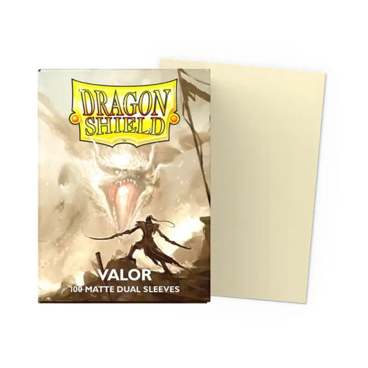 Dragon Shield Valor - Matte Dual Sleeves - Standard Size Moonveil Games