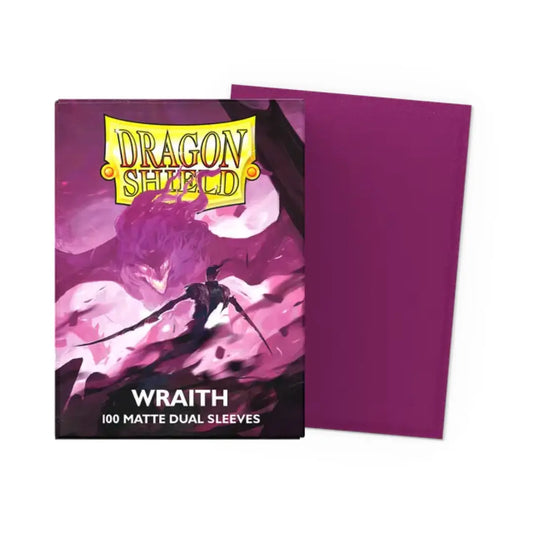 Dragon Shield Wraith - Matte Dual Sleeves - Standard Size Moonveil Games