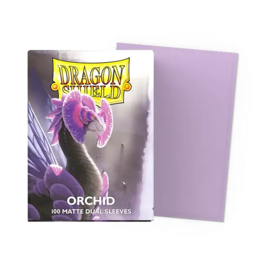 Dragon Shield Orchid - Matte Dual Sleeves - Standard Size Moonveil Games