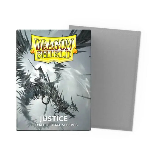 Dragon Shield Justice - Matte Dual Sleeves - Standard Size Moonveil Games