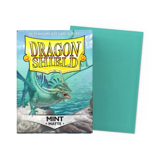 Dragon Shield - Mint - Matte Sleeves - Standard Size Moonveil Games