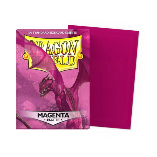 Dragon Shield - Magenta - Matte Sleeves - Standard Size Moonveil Games