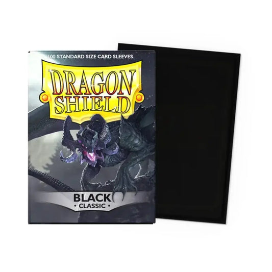 Dragon Shield - Black - Classic Sleeves - Standard Size Moonveil Games