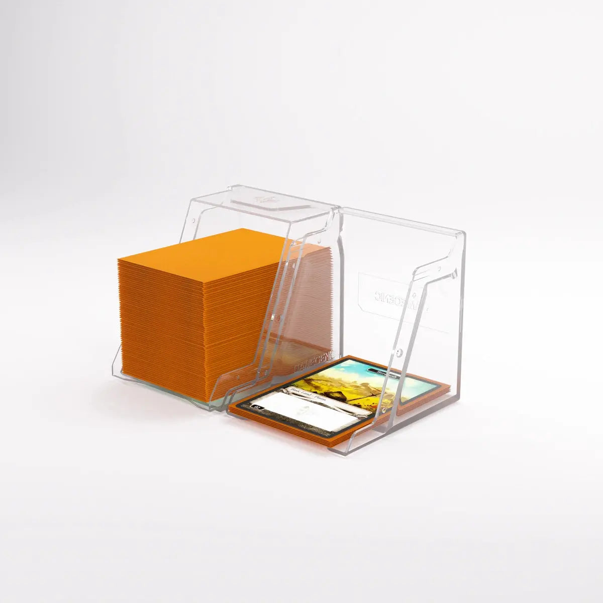 Gamegenic BASTION 100+ XL Clear Deck Box Moonveil Games