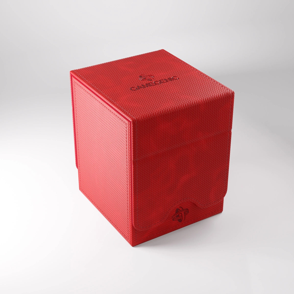 GameGenic SQUIRE PLUS 100+ XL CONVERTIBLE XL Red Deck Box Moonveil Games