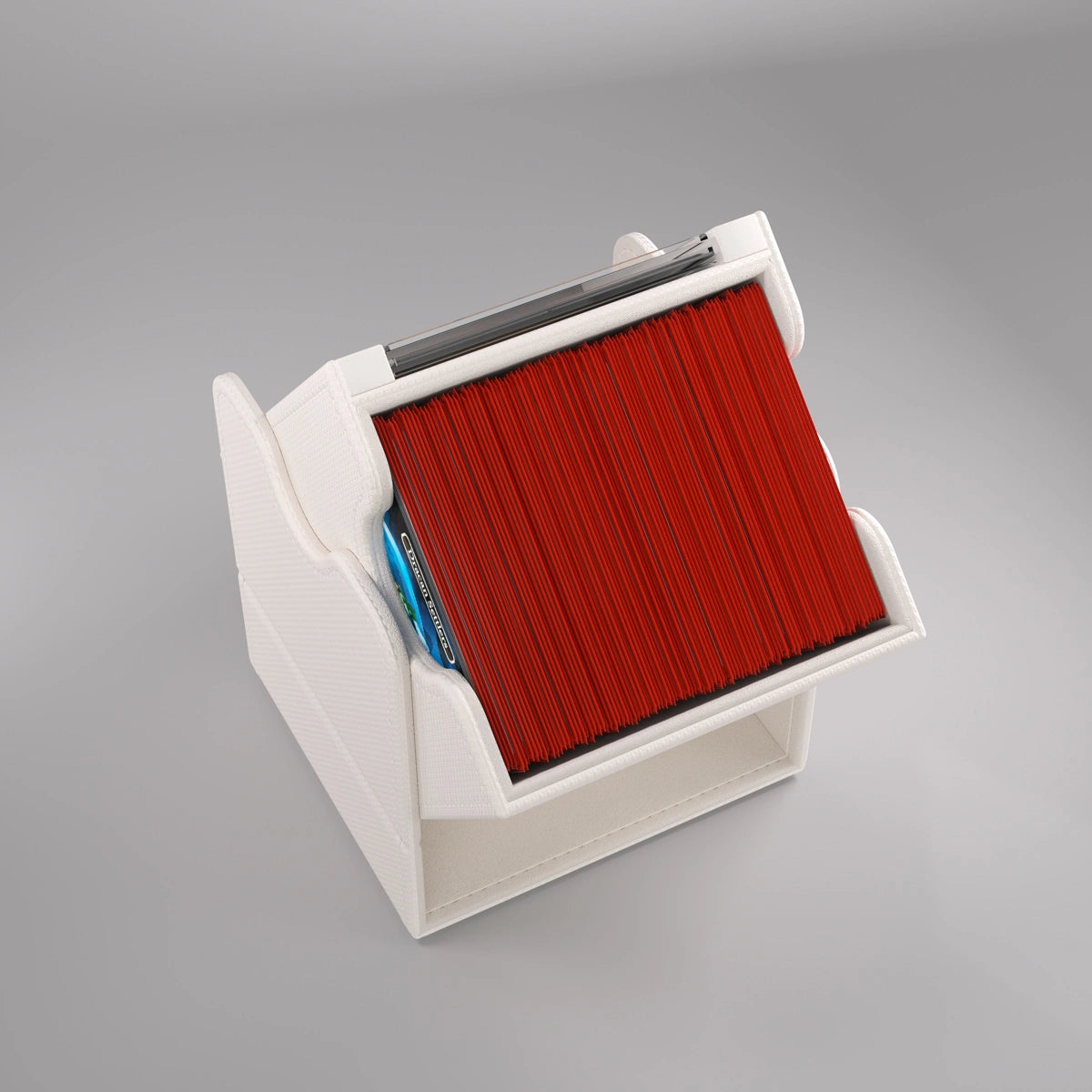 GameGenic SQUIRE PLUS 100+ XL CONVERTIBLE White Deck Box Moonveil Games