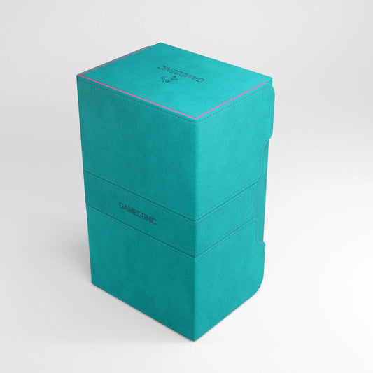 GameGenic STRONGHOLD 200+ XL CONVERTIBLE Teal/Pink Deck Box Moonveil Games