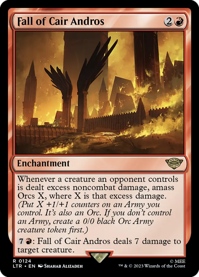 MTG Commander EDH Deck The Great Goblin 100 Cards Custom Deck Rakdos Goblins Orcs The Hobbit
