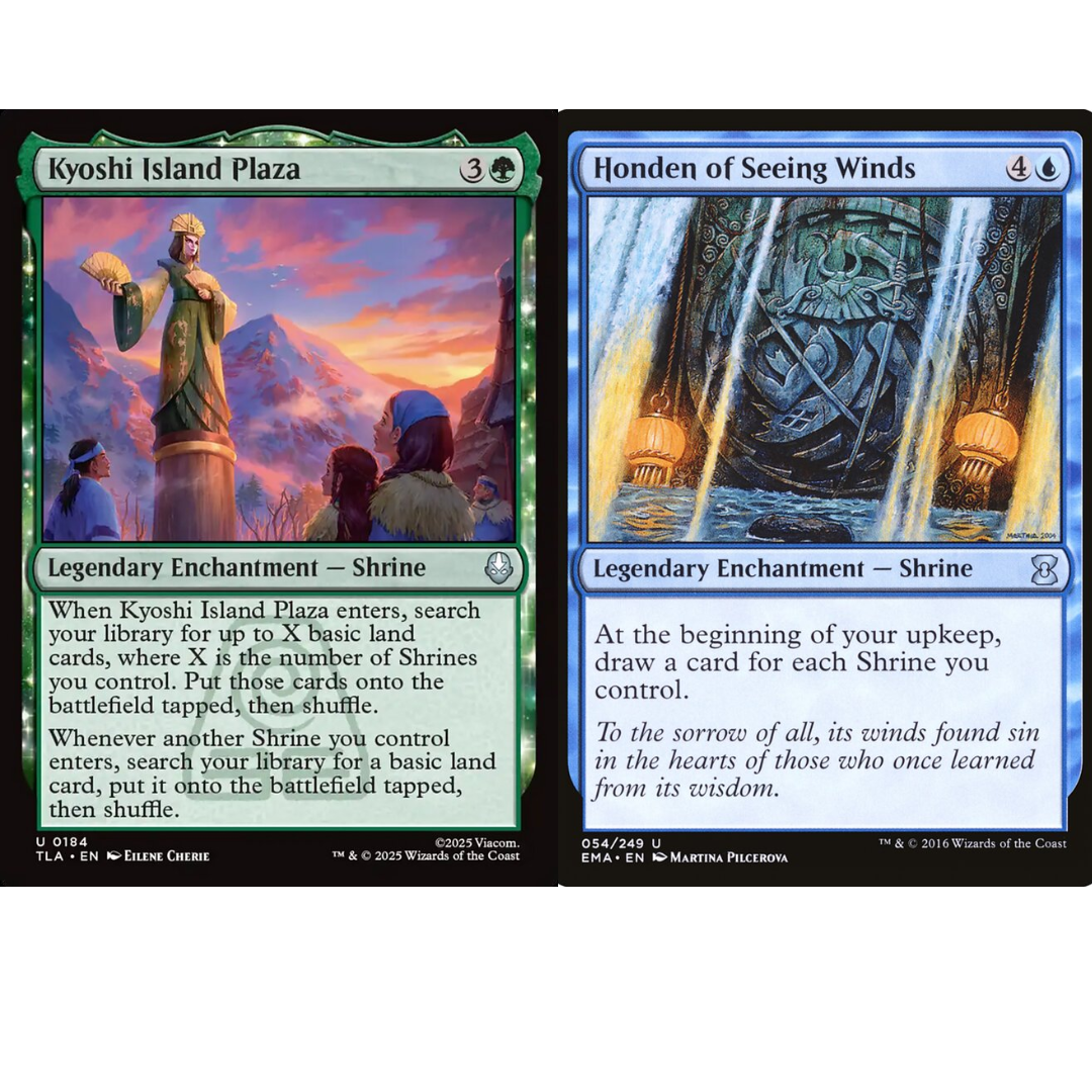 MTG Commander Deck EDH Deck Hei Bai, Forest Guardian 100 Magic Cards Custom Deck Shrines Enchantments 5 Color Avatar: The Last Airbender