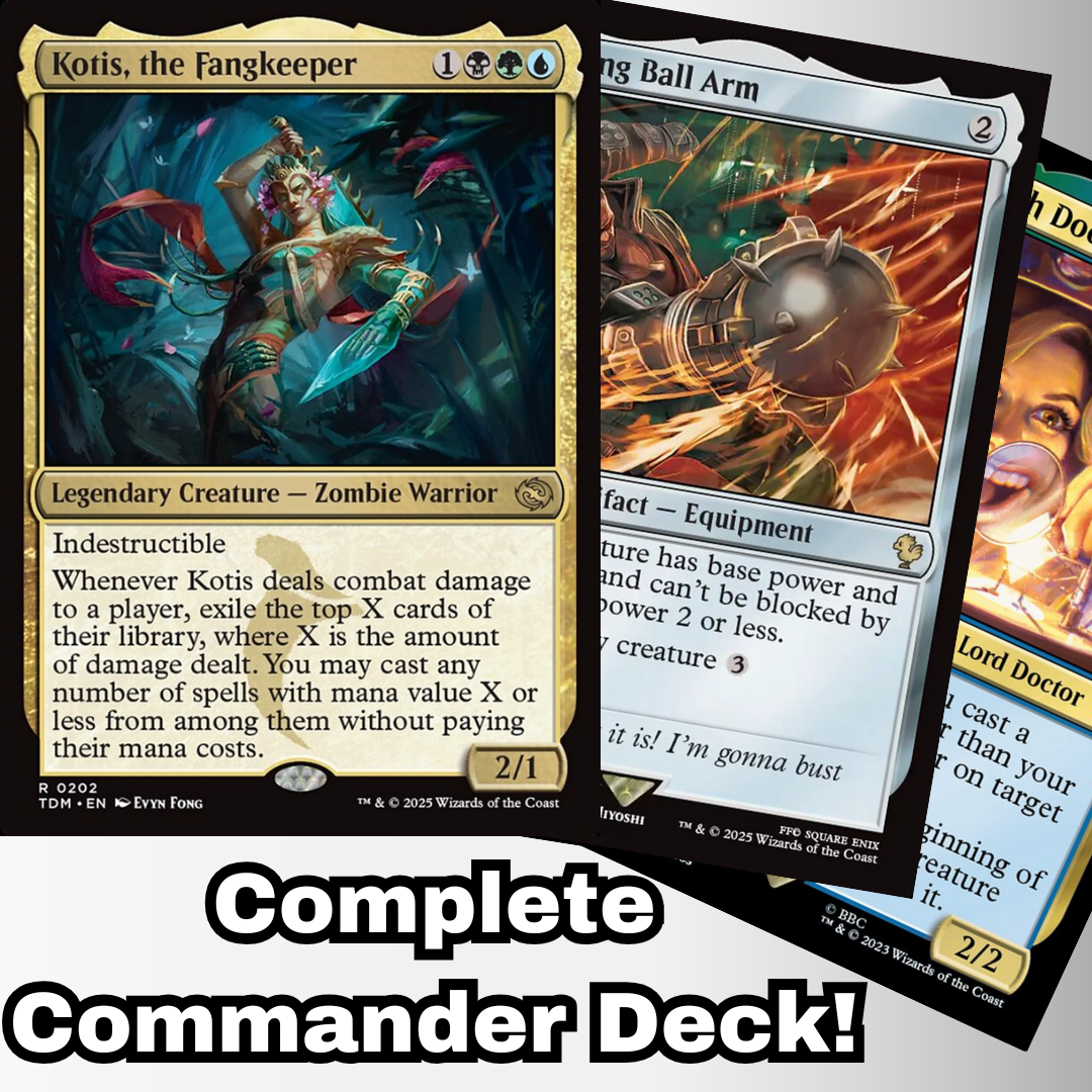 MTG Commander EDH Deck Kotis, the Fangkeeper 100 Cards Custom Sultai Voltron Tarkir: Dragonstorm