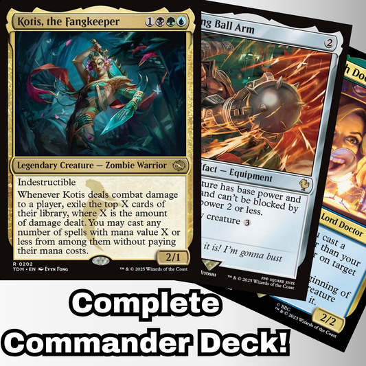 MTG Commander EDH Deck Kotis, the Fangkeeper 100 Cards Custom Sultai Voltron Tarkir: Dragonstorm