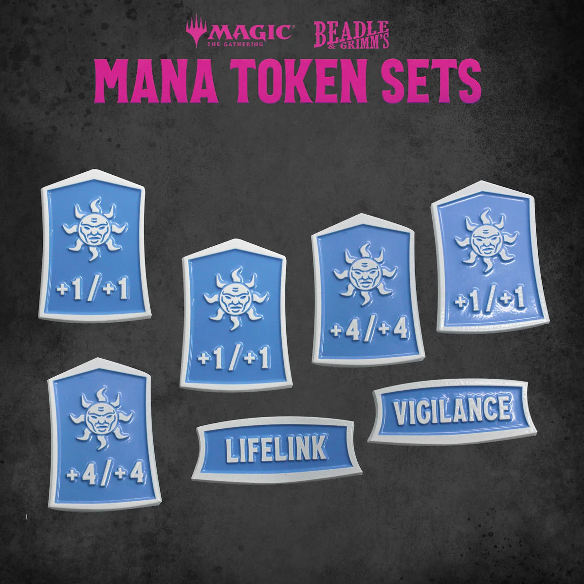 Magic the Gathering Token Set: Beadle & Grimm's Mana White – Moonveil Games
