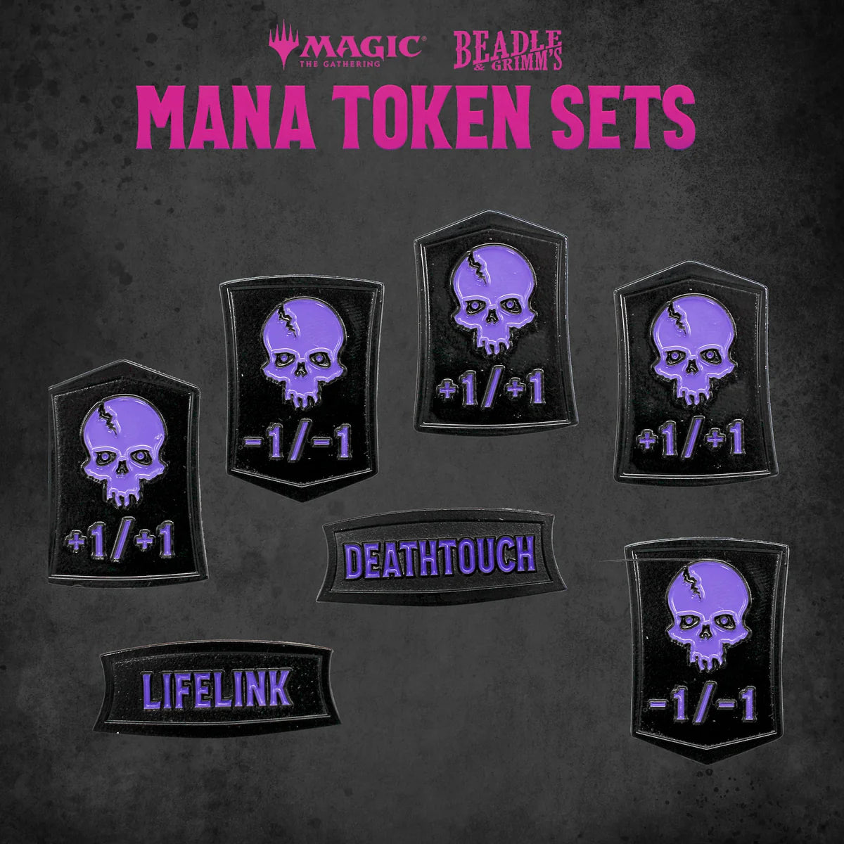 Magic the Gathering Token Set: Beadle & Grimm's Mana Black