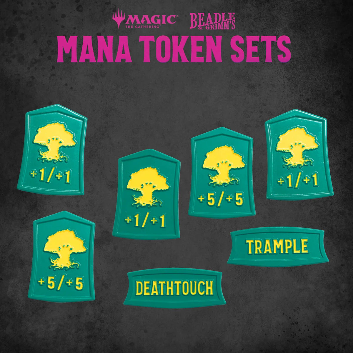 Magic the Gathering Token Set: Beadle & Grimm's Mana Green