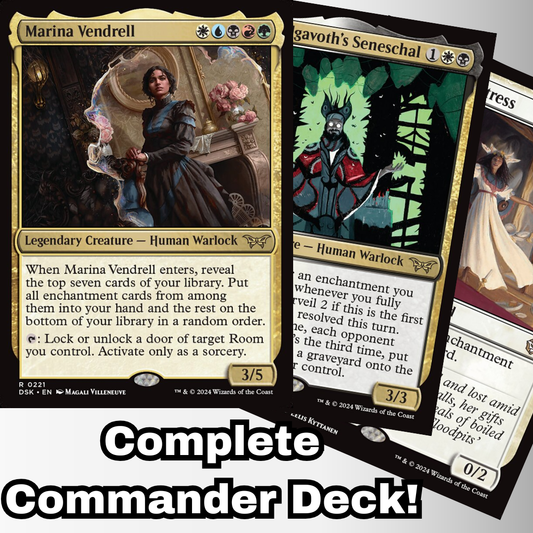 Duskmourn Commander Decks - Moonveil Games Duskmourn Commander Decks - Moonveil Games
