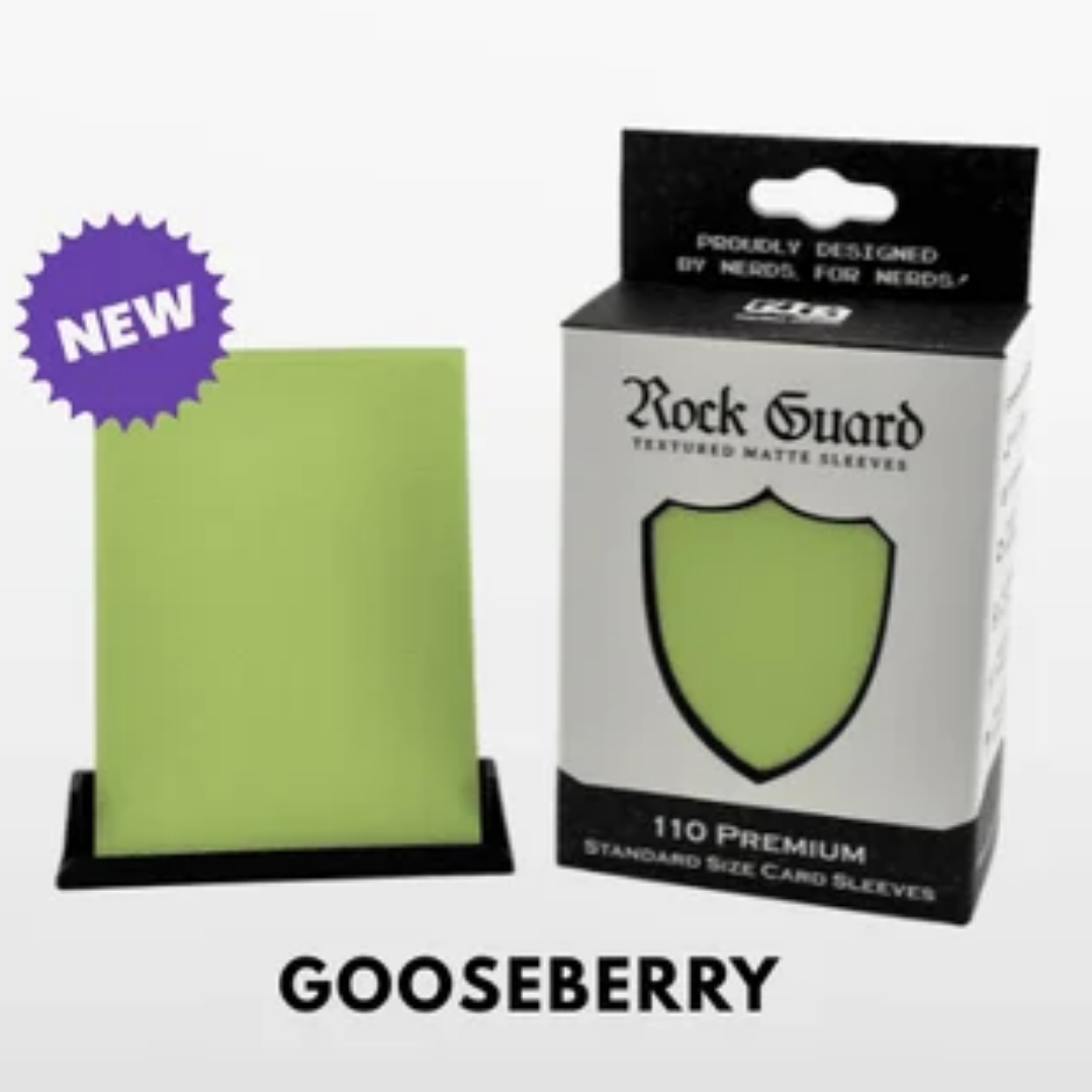 Nerd Gear Rock Guard Premium MTG Textured Matte Sleeves - 110 Pack