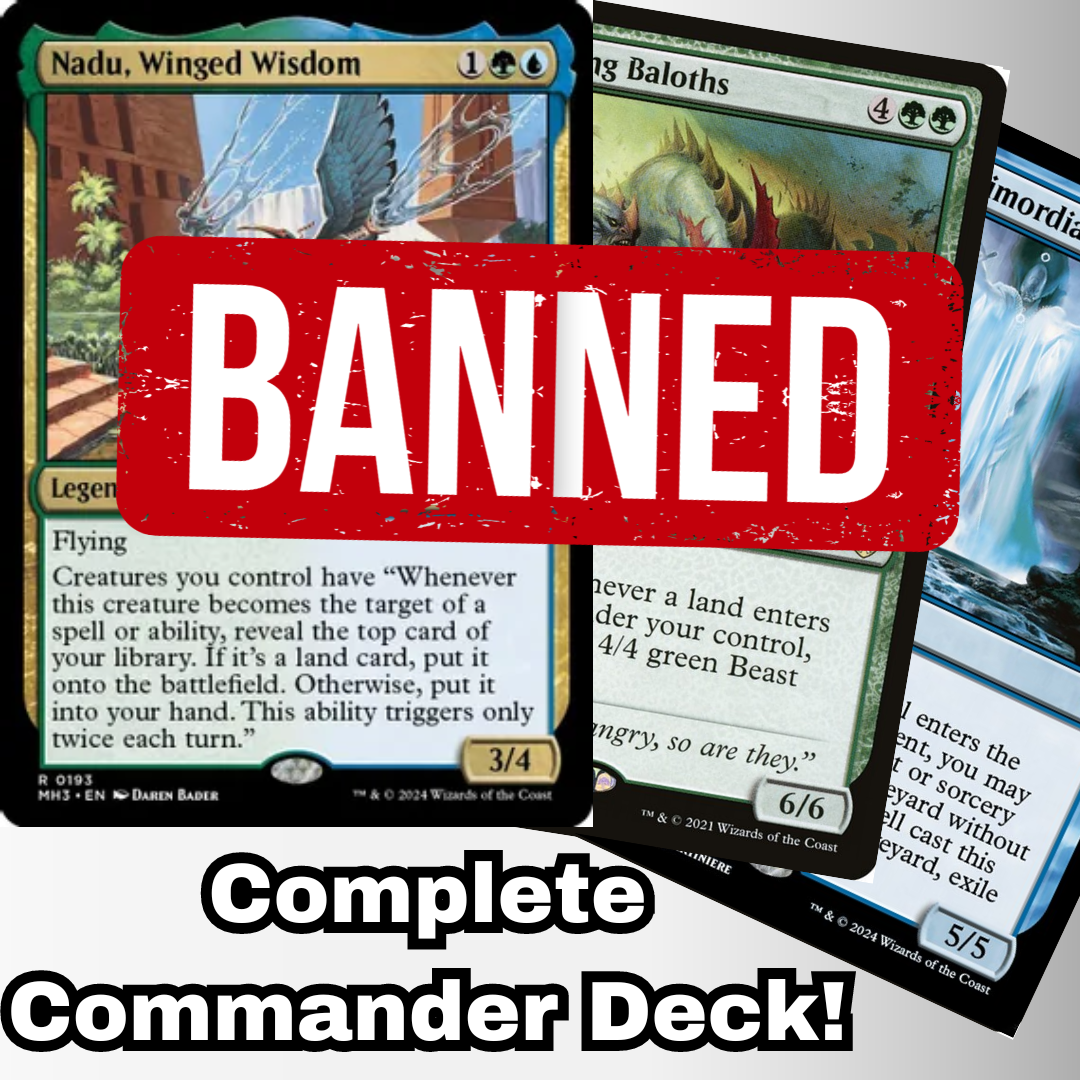 Nadu, Winged Wisdom Commander Deck EDH 100 Magic Cards Custom Deck MTG Simic