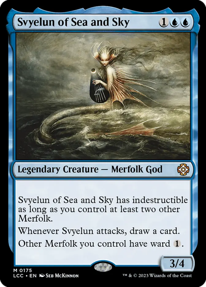 MTG Commander EDH Deck Namor the Sub-Mariner 100 Magic Cards Custom Deck Blue Merfolk
