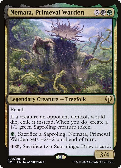 MTG Commander Deck EDH Deck Ghave, Guru of Spores 100 Magic Cards Custom Deck Tokens Saprolings Counters