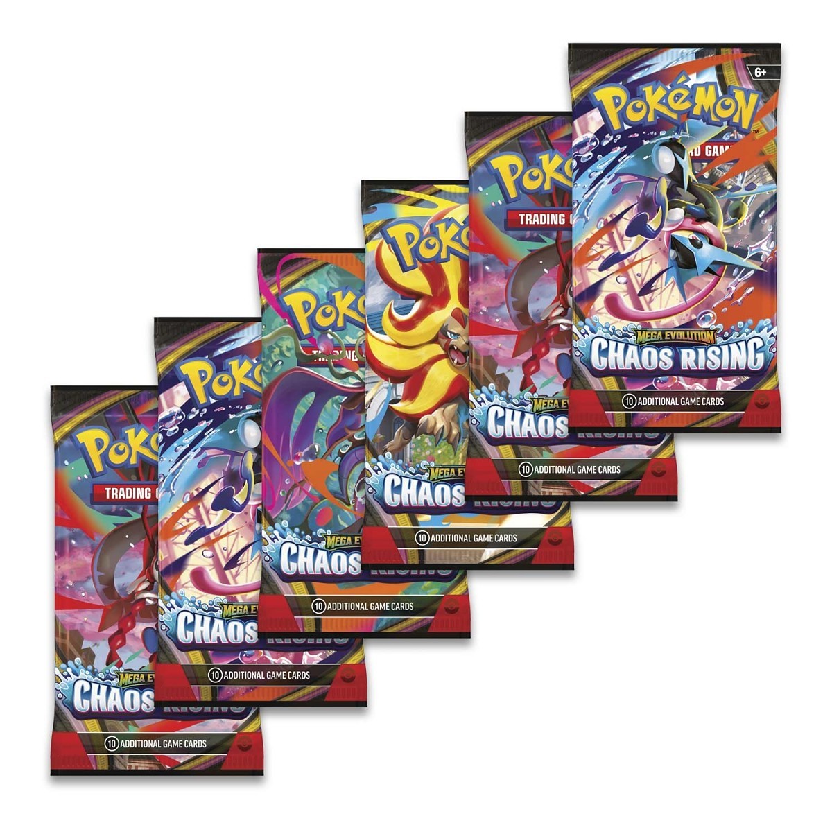 Pokémon TCG: Mega Evolution - Chaos Rising: Booster Bundle