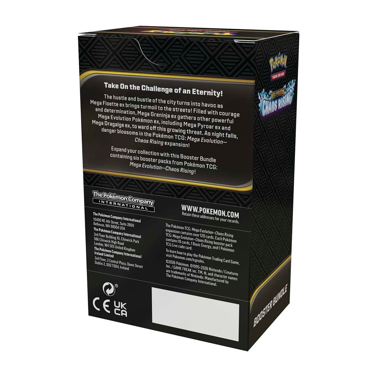 Pokémon TCG: Mega Evolution - Chaos Rising: Booster Bundle