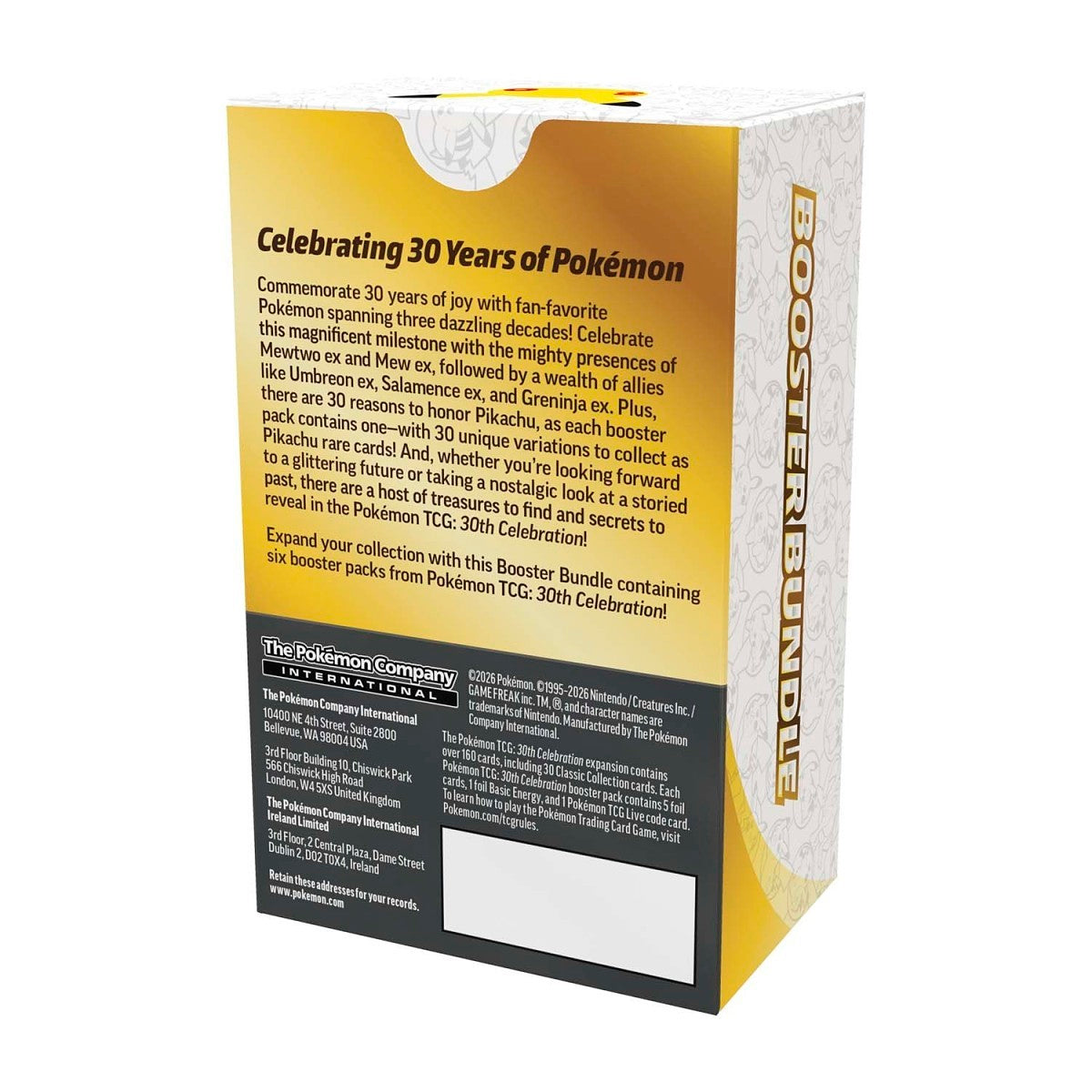 Pokémon TCG: 30th Celebration - Booster Bundle