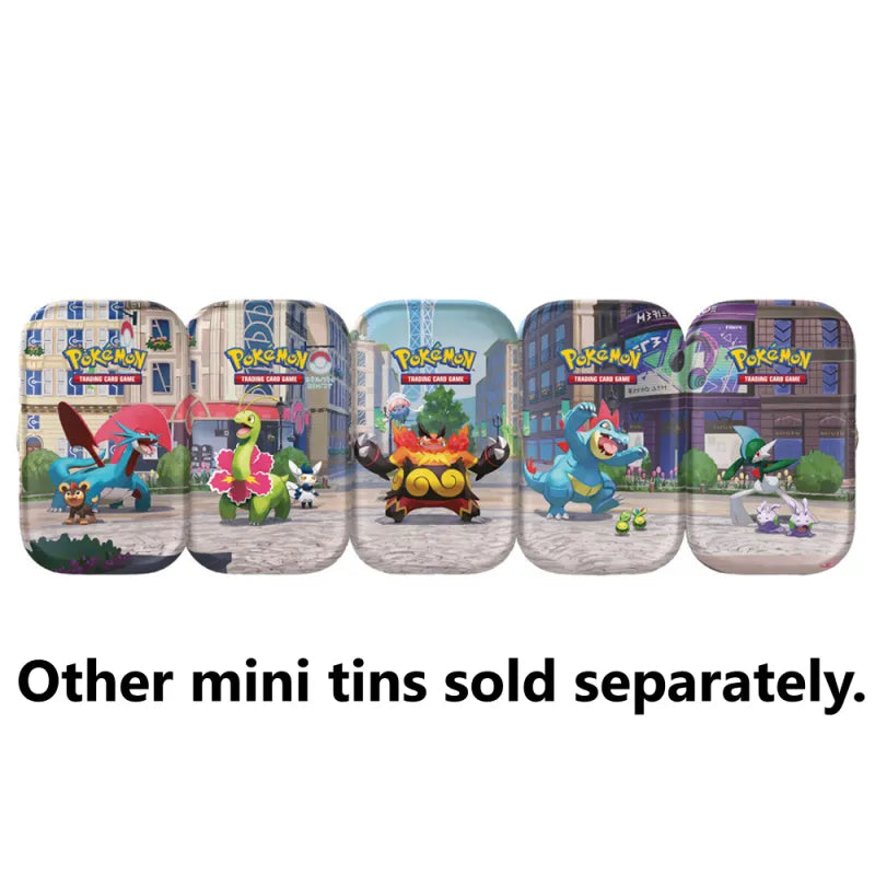 Pokémon TCG: Lumiose City: Mini Tin - Feraligatr & Budew