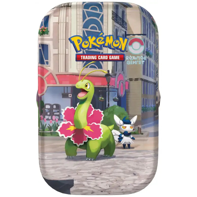 Pokémon TCG: Lumiose City: Mini Tin - Meganium & Female Meowstic