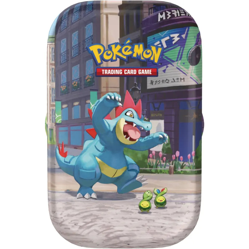 Pokémon TCG: Lumiose City: Mini Tin - Feraligatr & Budew