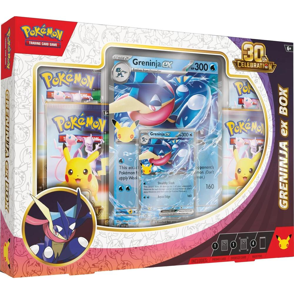 Pokémon TCG: 30th Celebration - Greninja ex Box