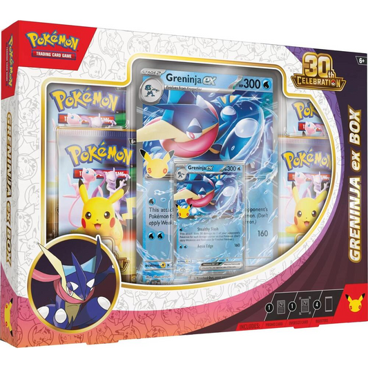 Pokémon TCG: 30th Celebration - Greninja ex Box