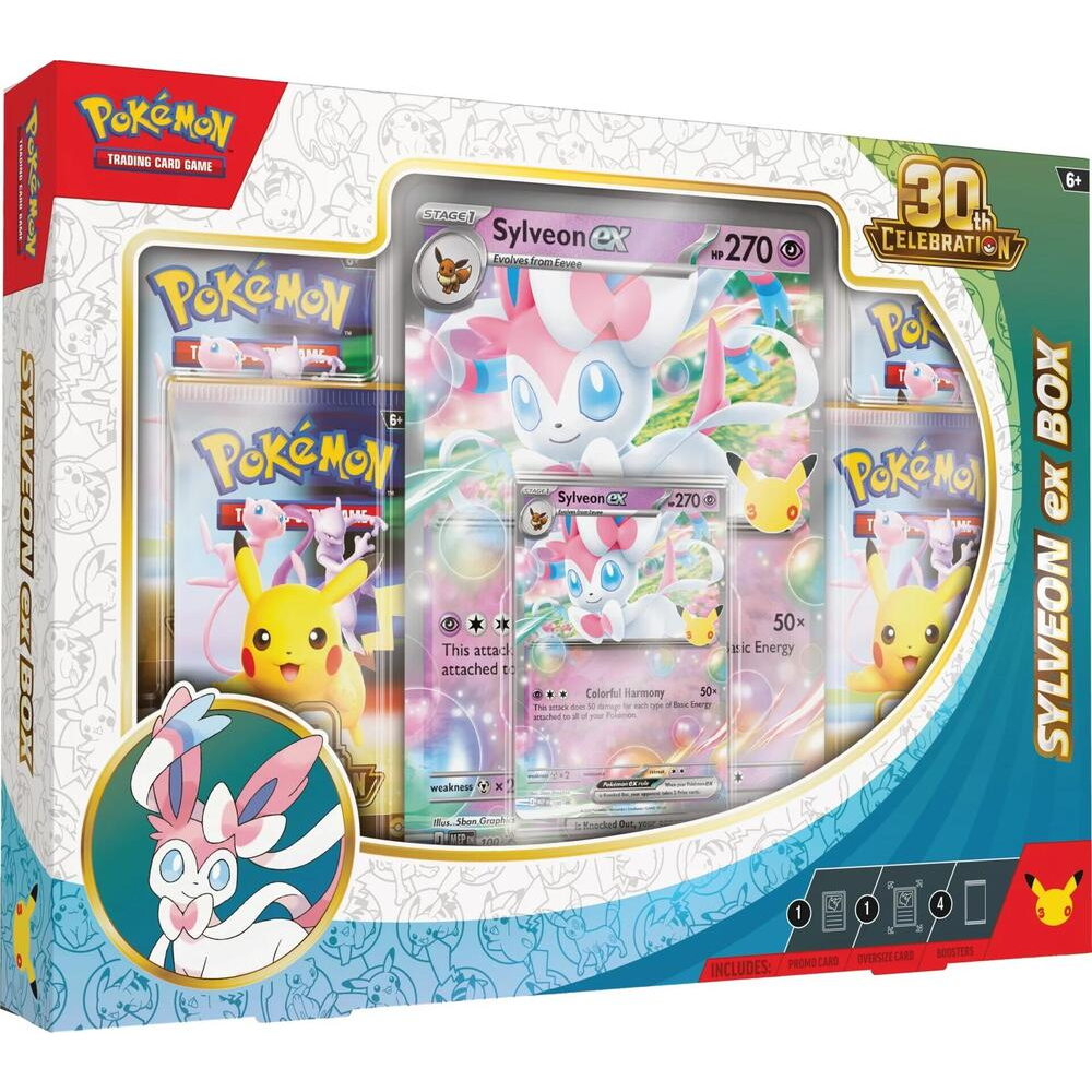 Pokémon TCG: 30th Celebration - GSylveon ex Box