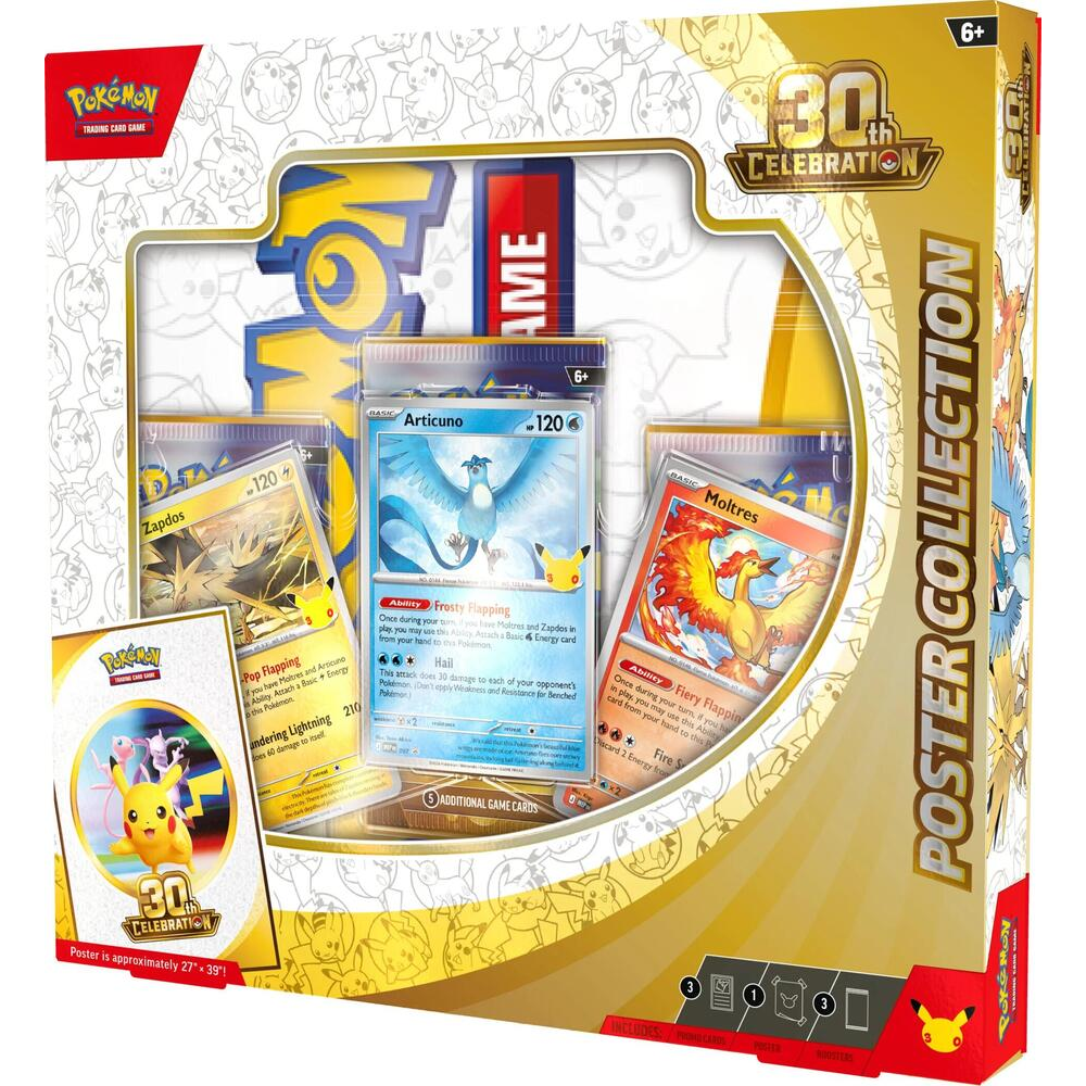 Pokémon TCG: 30th Celebration - Poster Collection