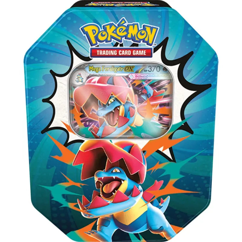 Pokémon TCG: Ascended Heroes Tin - Mega Feraligatr ex