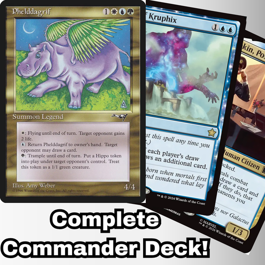 MTG Commander EDH Deck Phelddagrif 100 Cards Custom Deck Group Hug Bant