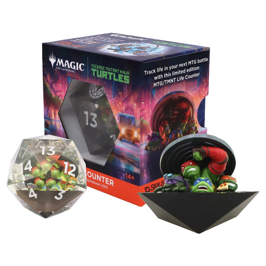 Sirius Dice - Magic: The Gathering Teenage Mutant Ninja Turtles d20 single 55mm Spindown