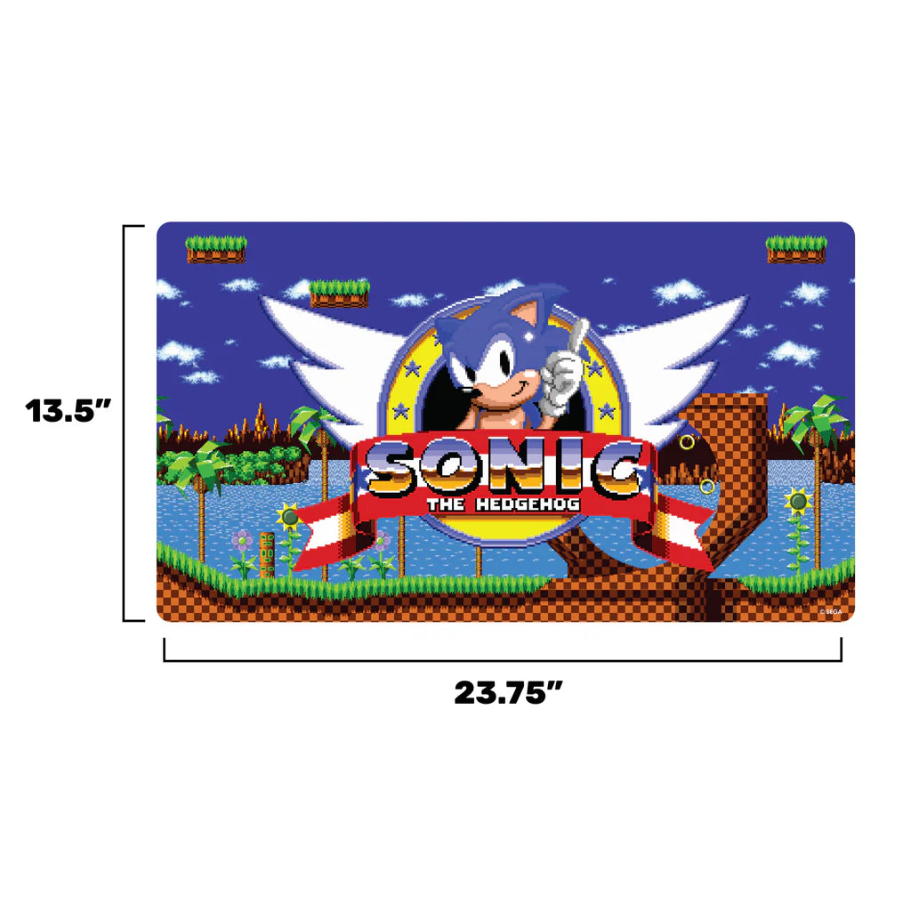 Kess Entertainment Sonic the Hedgehog Green Hills Zone Playmat