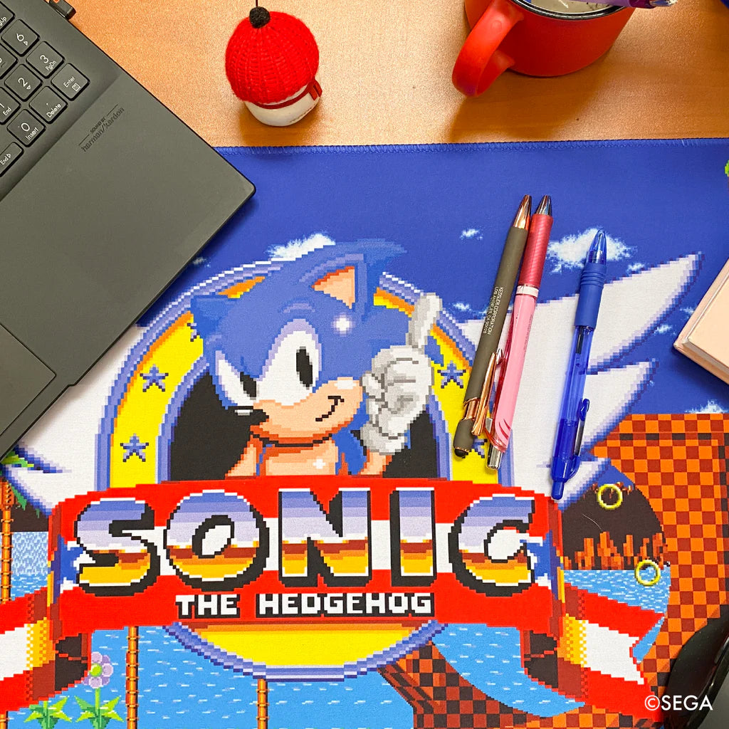 Kess Entertainment Sonic the Hedgehog Green Hills Zone Playmat