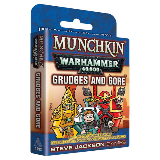 Steve Jackson Games Munchkin: Warhammer 40K - Grudges and Gore