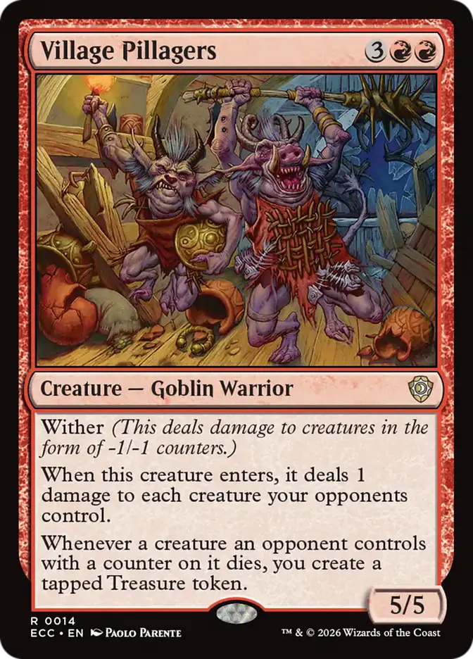 MTG Commander Deck EDH Deck Smaug, Wicked Worm 100 Magic Cards Custom Deck Rakdos Treasures