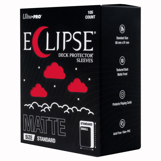 Ultra Pro Eclipse Deck Protector Sleeves Matte Apple Red (105)