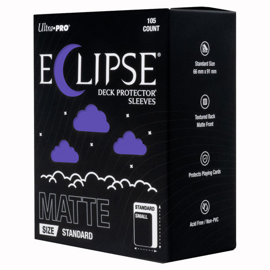 Ultra Pro Eclipse Deck Protector Sleeves Matte Royal Purple (105)