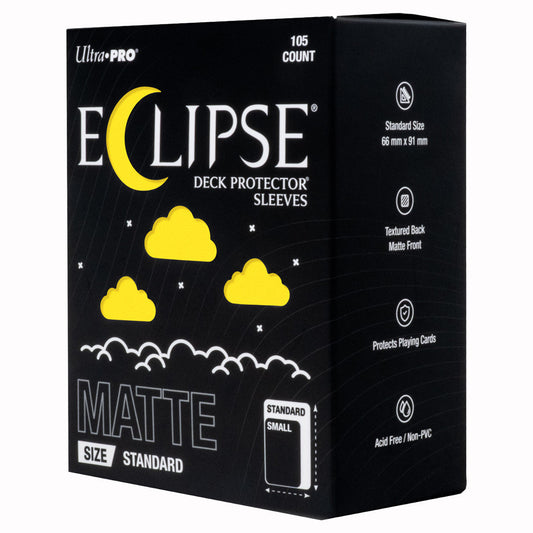 Ultra Pro Eclipse Deck Protector Sleeves Matte Lemon Yellow (105)
