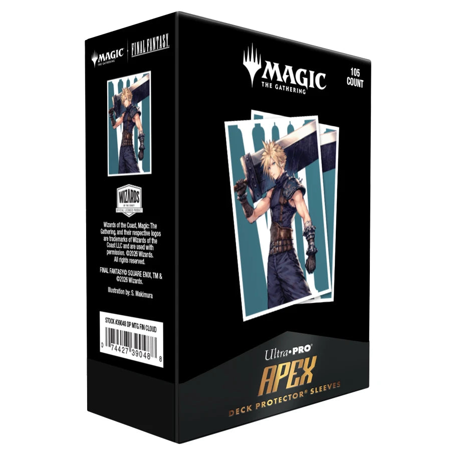 Ultra Pro Deck Protector Apex: Magic the Gathering: Final Fantasy: Cloud, Ex-SOLDIER