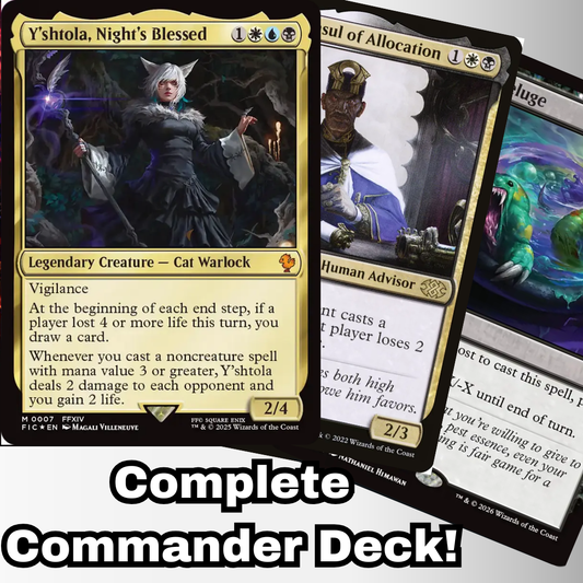 MTG Commander Deck EDH Deck Y'shtola, Night's Blessed 100 Magic Cards Custom Deck
